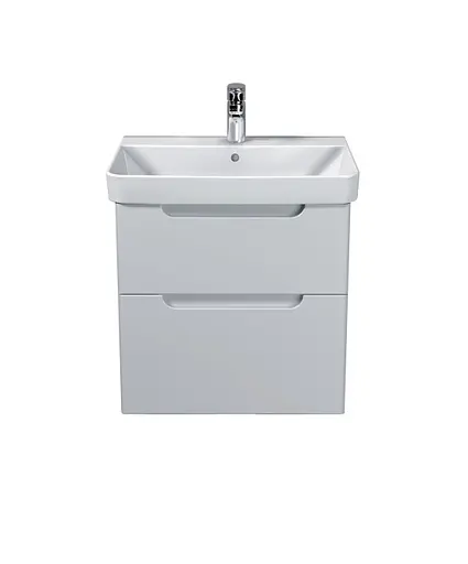 Тумба Мойдодир Malaga 60-A Білий з умивальником Vivace 60 Білий - фото 4