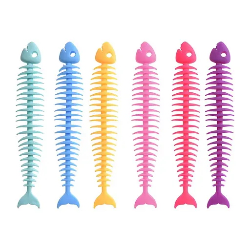 Антистрес Риб’ячі кістки, тягучка, довжина 24 см, C71451 (В асортименті) - фото 2