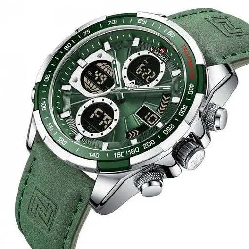 Часы мужские наручные Naviforce Fly ArmyGreen - фото 2