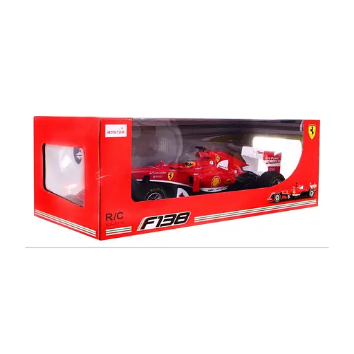 Машинка RASTAR Ferrari F138 дистанційне керування 1:12 червоний 57400 - фото 7