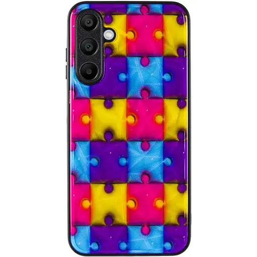 TPU+PC чохол Epik Prisma Fluffie для Samsung Galaxy A26 5G Puzzle