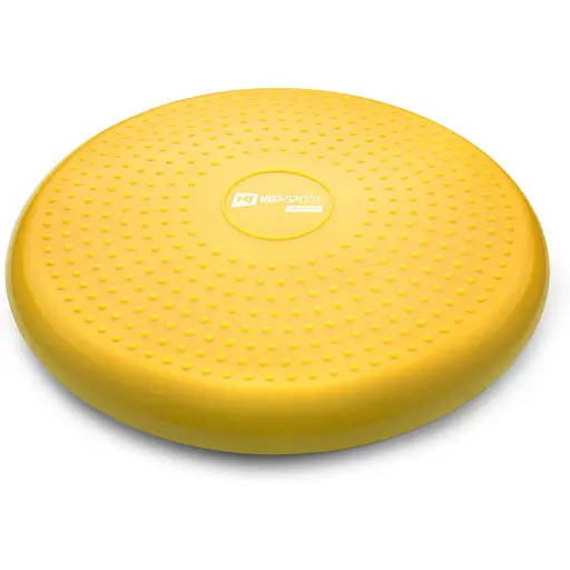 Балансировочная подушка Hop-Sport HS-R034BC желтая - фото 2