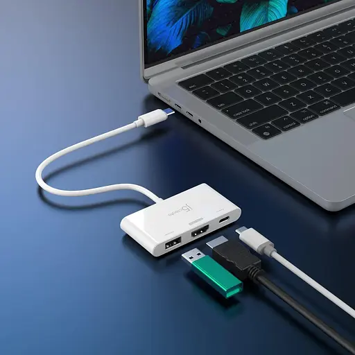 USB-хаб j5create JCA399-N, USB Type-C 3-в-1 (JCA399-N) - фото 4