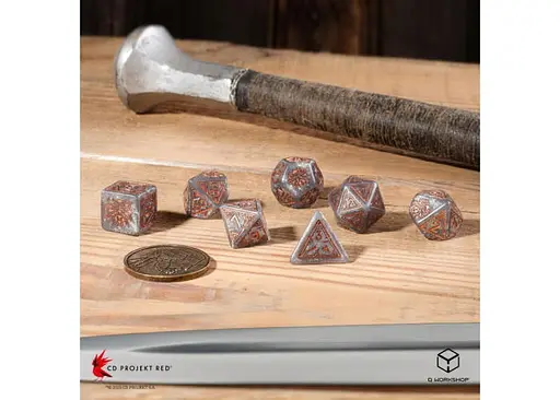 Набір кубиків The Witcher Dice Set. Geralt - Price of Neutrality , 7 шт. (SWGE05) - фото 4
