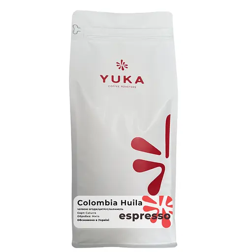 Кофе молотый Yuka Coffee Roastery Huila Колумбия 1 кг - фото 1
