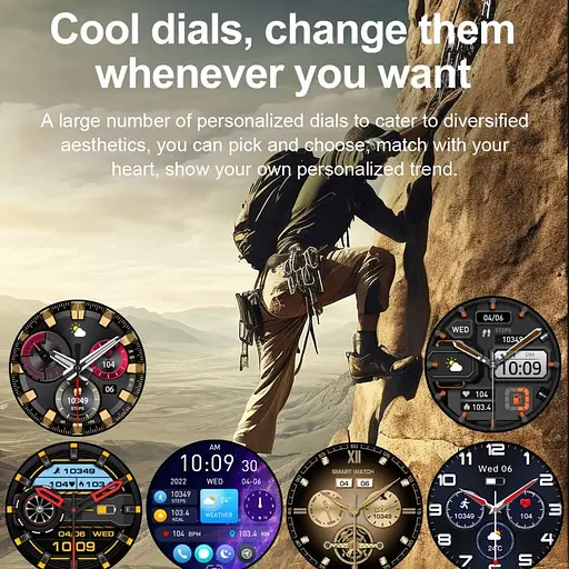 Тактичні смарт годинник з ліхтариком LEMFO K66 силіконовий ремінець Black Black (18359) - фото 3