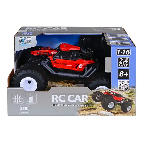 Автомобіль на радіокеруванні KS Drive Off-Road Strong Power червоний (SL-8423ARH) - фото 9