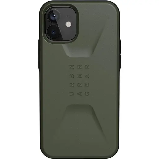 Оригинальный противоударный чехол UAG Civilian для iPhone 12 Mini (5.4") Olive (11234D117272)