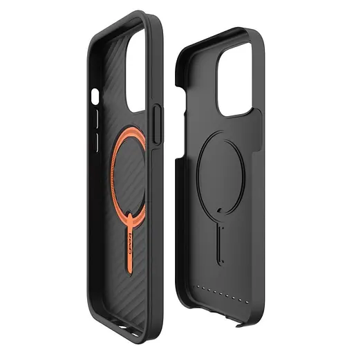 Оригінальний протиударний чохол ZAGG Gear4 Denali MagSafe для Iphone 14 Pro (6.1") Black Orange - фото 6