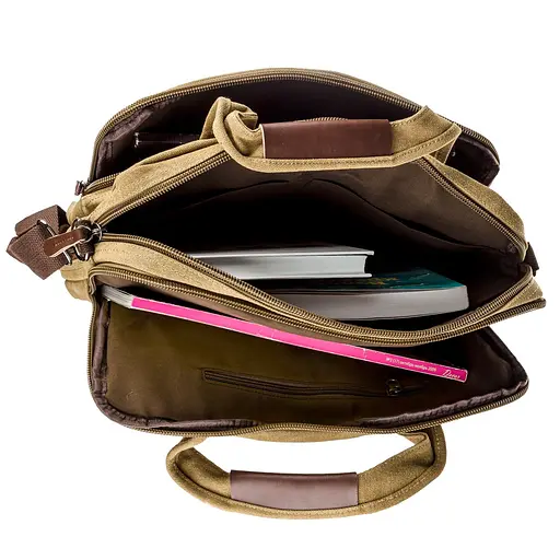 Текстильная сумка Vintage 40х29х3 см sum0012260 - фото 4