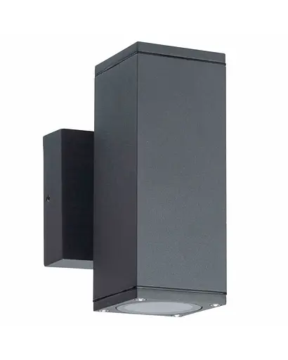 Вуличний світильник Goldlux 323248 Morris GU10 2x12W IP54 BK - фото 1