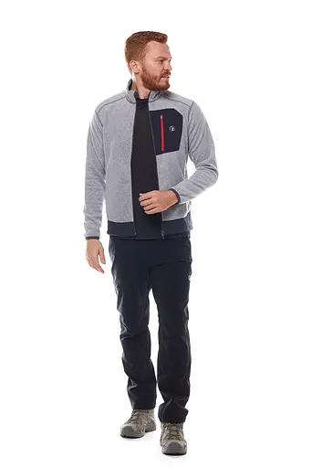Флісова кофта Climbolic Meryh + XXL Світло-сіра (CL-E-UG-0003-L.GY-XXL) - фото 4