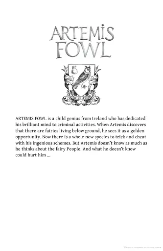 Artemis Fowl and the Eternity Code - фото 2