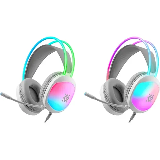 Гарнитура Defender Eclipse, USB, 2м, White - фото 6