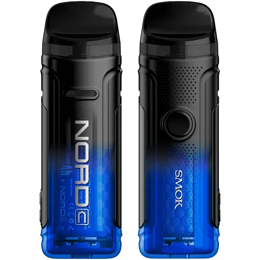 Под-система SMOK Nord C 50W Pod 1800mAh 4.5ml Kit Transparent Blue (15817) - фото 2