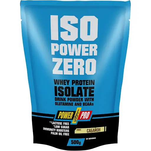 Протеин Power Pro ISO Power Zero Sabayon 500 г