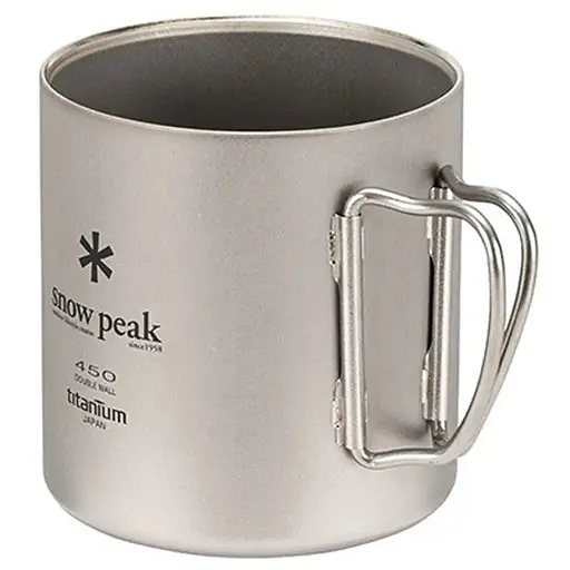 Кружка Snow Peak MG-153 Ti-Double 450 Mug 450 мл - фото 2