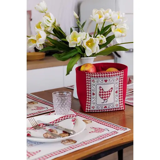 Корзина гобеленовая Прованс Добробут (44367) - фото 5