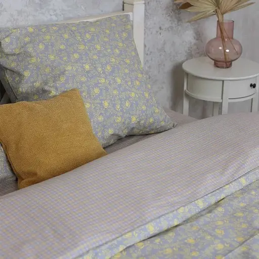 Комплект постільної білизни Viluta полуторний ранфорс 22204 100% бавовна - фото 3