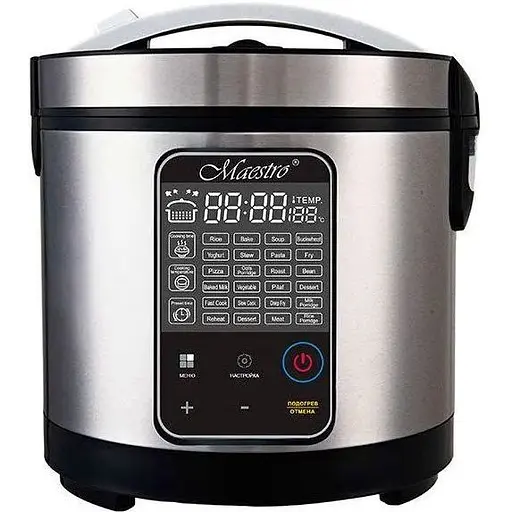 Багатофункціональна універсальна мультиварка Maestro MR795 5 л 26 програм - фото 1