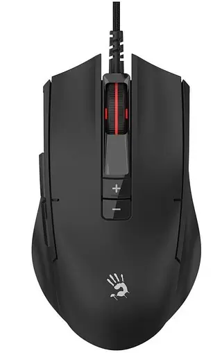 Миша Bloody A4Tech ES8 Black (ES8 (Stone Black)) - фото 1