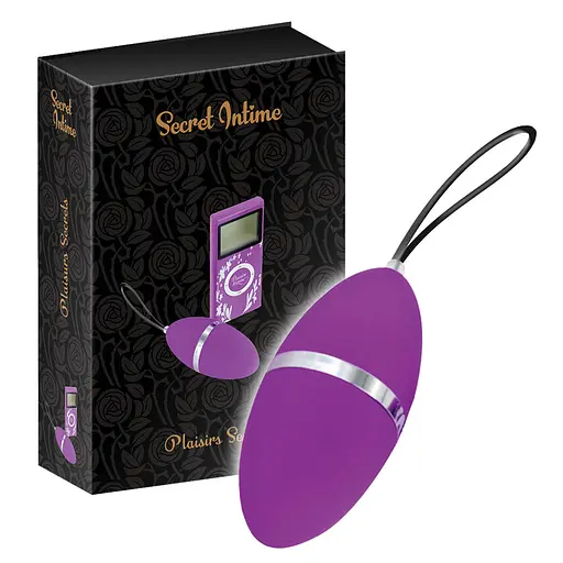 Віброяйце Secret Intime Plaisirs Secrets 7.9 см (фіолетовий) - фото 3