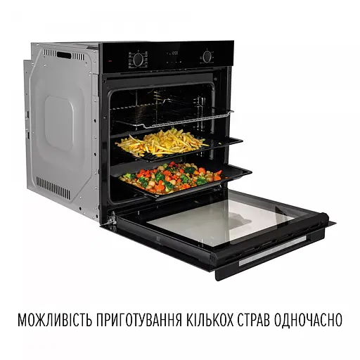 Духовой шкаф электрический Perfelli Perla 6D10I Nero - фото 9