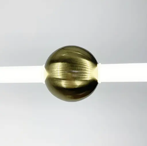 Сучасні підвісні світильники у горизонтальній формі Line.F Колір корпусу Білий - фото 2