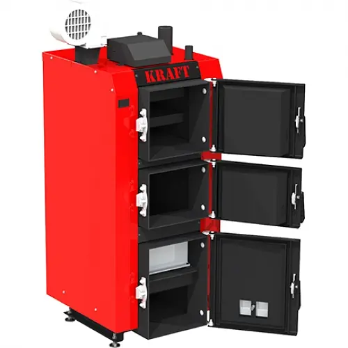 Твердопаливний котел Kraft серія S 25 з автоматичним керуванням - фото 8