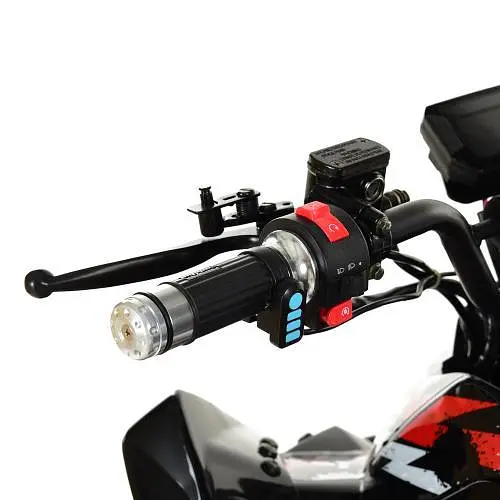 Электромобиль детский Квадроцикл HB-EATV1500Q2-2(MP3) мотор-дифференциал 1500W 12V 20AH музыка SD черный - фото 3