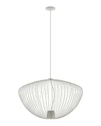 Подвесной светильник, люстра Nowodvorski 11251 Pumpkin L GU10 1x10W IP20 Светло-серый - фото 1