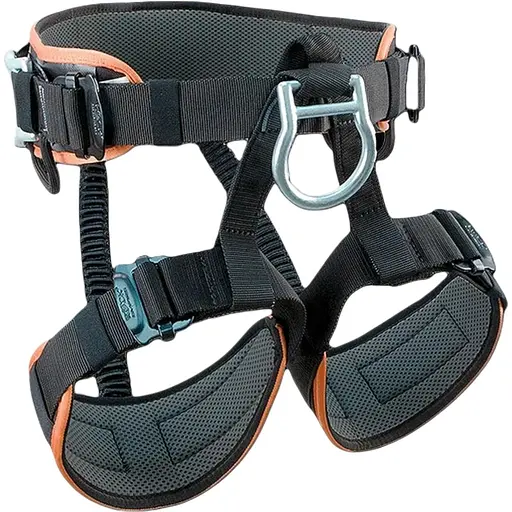 Страховочная система Rock Empire Atlas Belt Black/Orange XS-M (1053-CUA001.977+0234W0018)