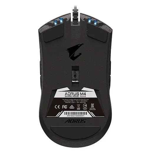 Мышь Gigabyte Aorus M4 USB Black (AORUS M4) - фото 5