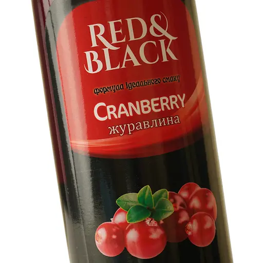 Сироп Red&Black Журавлина 0.7 л - фото 5
