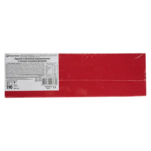 Уценка. Круасан SweeTale с желейным наполнителем со вкусом клубники 1.3 кг - фото 4