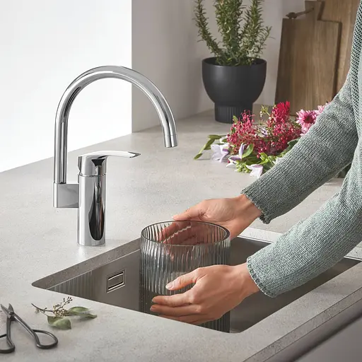 Змішувач для кухні Grohe Eurocube New 33202003 Хром - фото 8