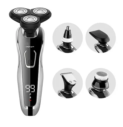 Стайлер бритва Lkelec 1280S (5 насадок) - фото 2