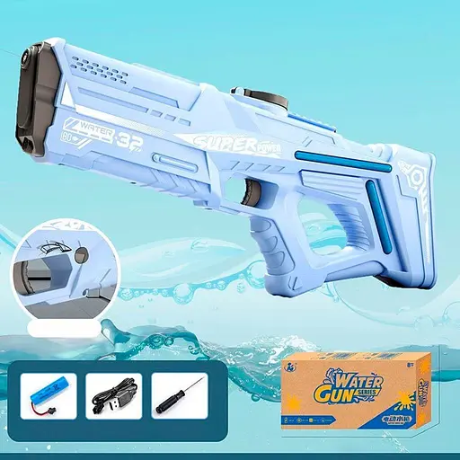 Водяний автомат DK Space Model Water Gun 9002A Blue [138753] - фото 2