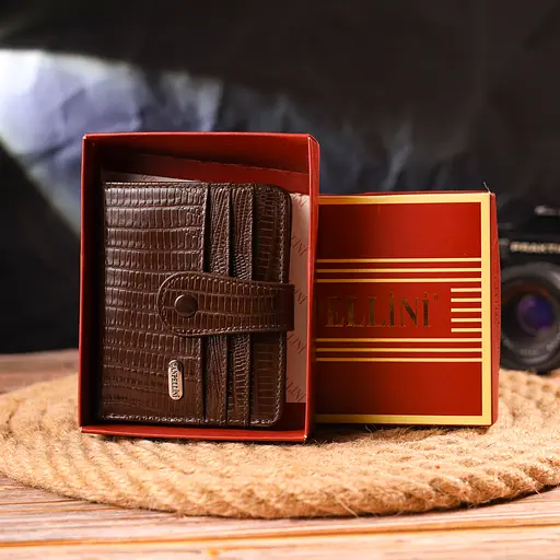 Мужской кожаный кошелек Canpellini 10.6х9х1 см acs0025045 - фото 8