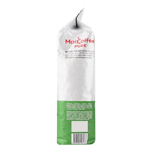Кофе в зернах MacCoffee Arabica Crema Pure, натуральный, жареный, 1 кг (882592) - фото 5