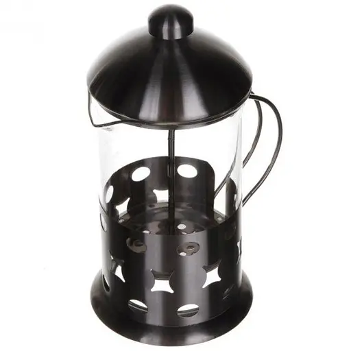 Заварник френч пресс для чая кофе А - Плюс 1027 600мл френч чайник заварник стеклянный с прессом - фото 2