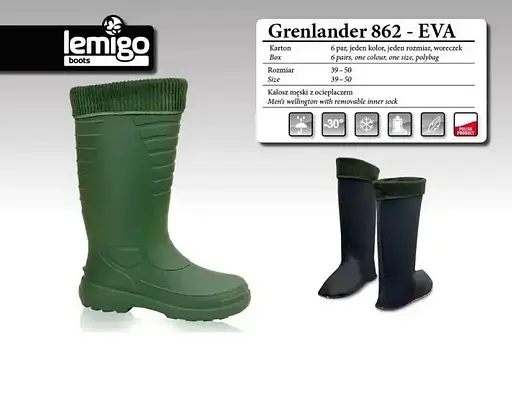 Сапоги Lemigo Grenlander 862 EVA (-30°) размер 46 - фото 6