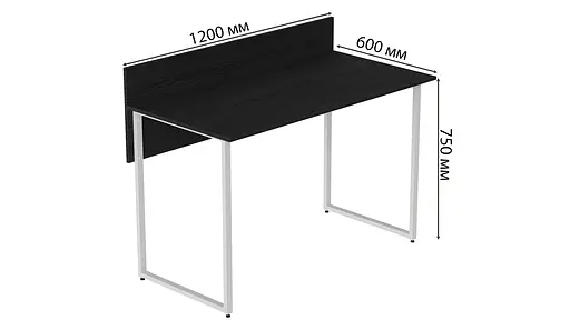 Компьютерный стол Скай 75x100x70 белый ДСП Сосна Кембра 16мм FRD-101095 - фото 4