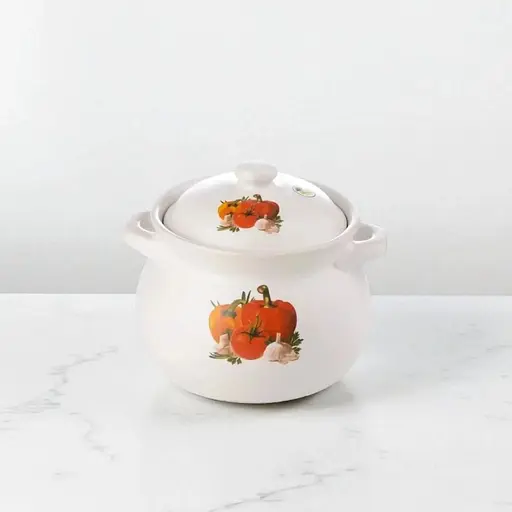 Керамическая кастрюля NCA2POT 1600ml White - фото 2