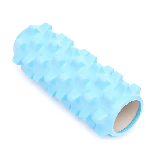 Масажний ролик Cornix EVA 33 x 14 см (валик, ролер) XR-0324 Sky Blue - фото 3