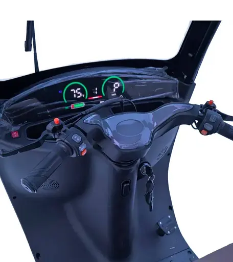 Электроскутер Трехколесный Crosser TR7 VAGON (1000W, 72V,24Ah) Хамелеон - фото 5