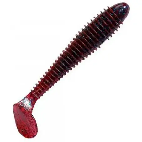 Силікон Keitech Swing Impact Fat 6.8 3 шт/уп к:ea Чорний/Червоний (1013-1551.12.21)