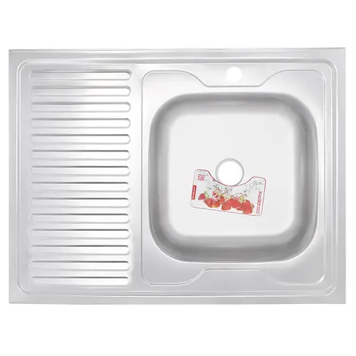 Кухонна мийка Zerix Z8060R-06-160P polish ZS0607, Polish - фото 1