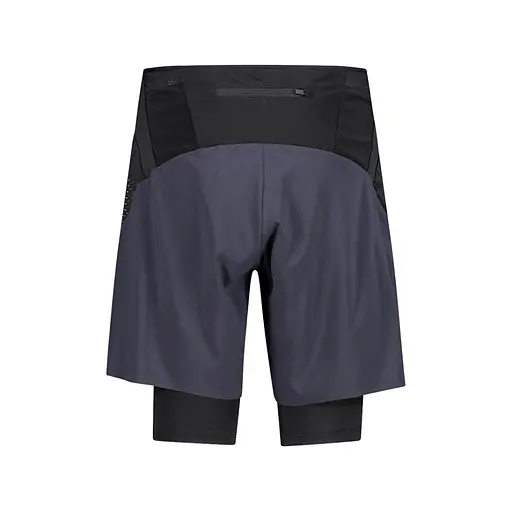 Шорты CMP Men's Two-in-One Running Shorts Antracite S (1097-32C6747-U423 46) - фото 3