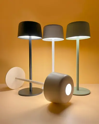 Вуличний портативний світильник Zuma Line Poco LED 1x2W 3000K 80Lm IP44 чорний - фото 3